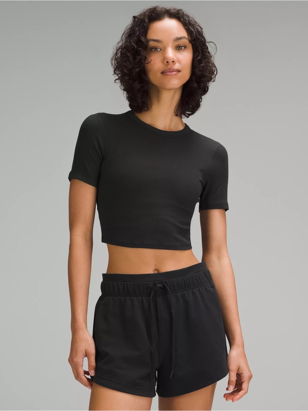 Lululemon hold tight cropped T